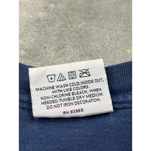 VTG 2004 Chase Authentics Mens Large Blue Jeff Gordon NASCAR Legend Driver Shirt - Picture 9 of 10